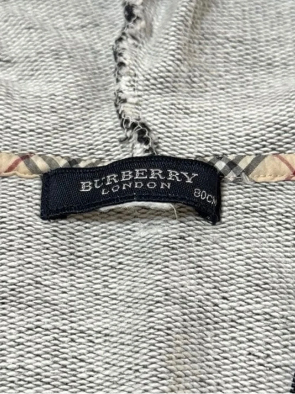 BURBERRY Sleeveless Hooded Teddy Bear Zip Up Dress